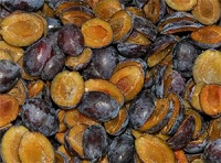 plums frozen fruit from Serbia type Stanley